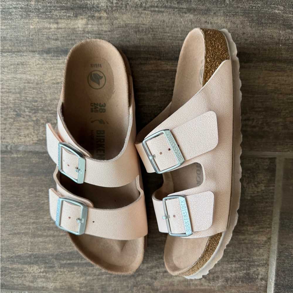Birkenstock vegan blush pink 38